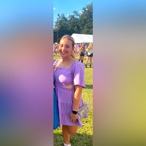 Purple Dress for women